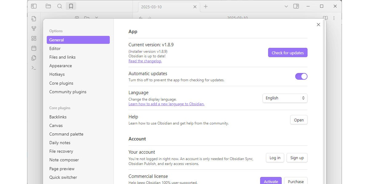 Obsidian for Mac��ͼ1