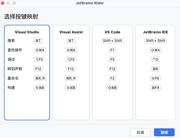 JetBrains Rider for Mac(跨平台.NET IDE集成开发)截图1