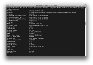 ExifTool for Mac ExifTool for Mac