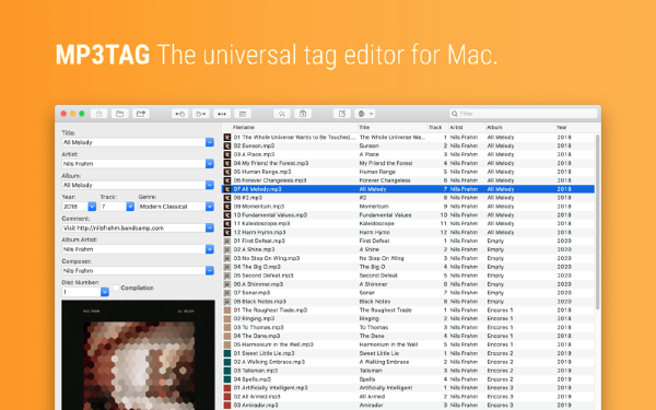 Mp3tag for Mac电脑版截图0