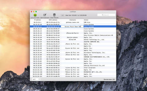 LanScan Pro Mac电脑版截图2
