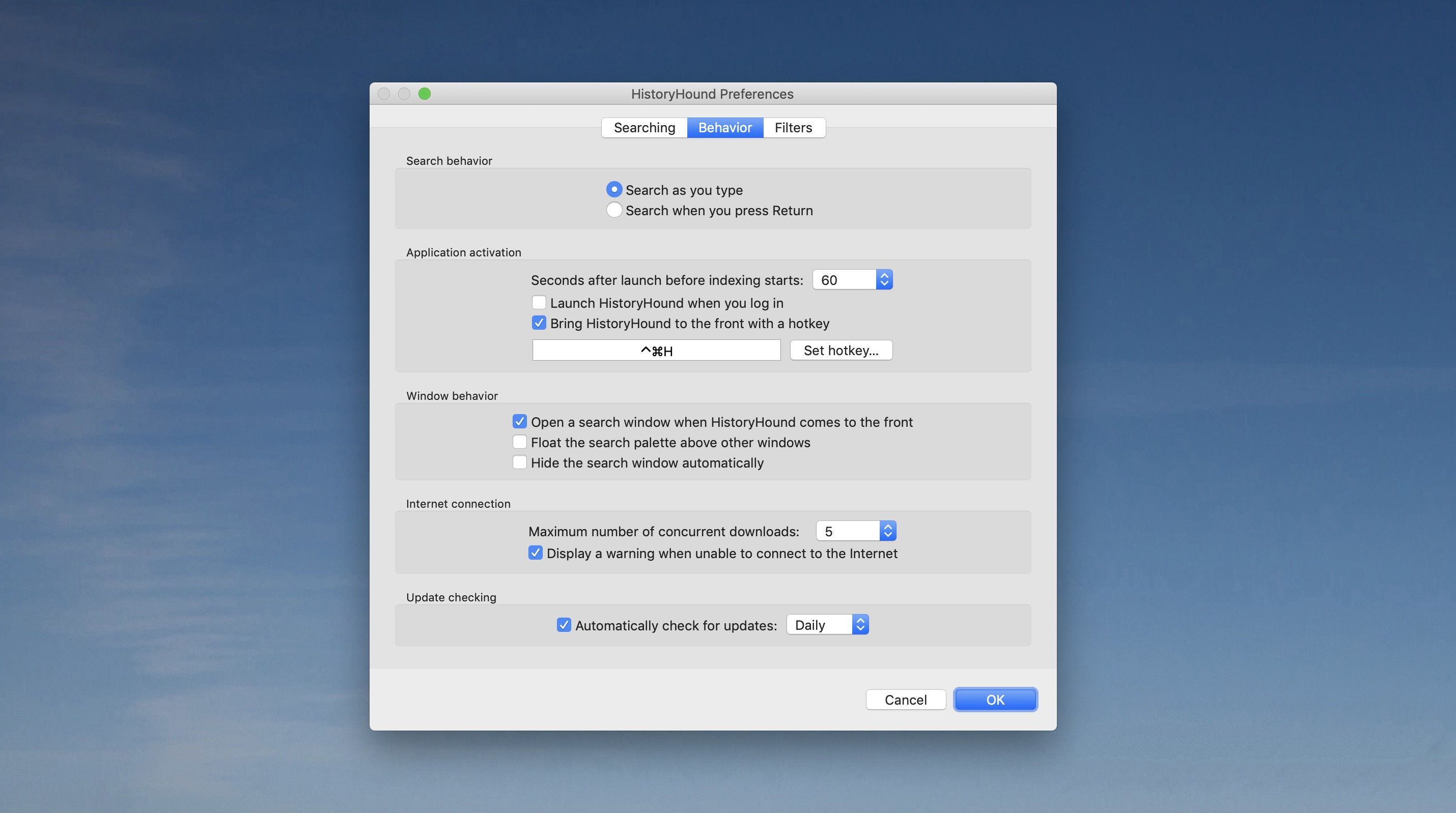 HistoryHound for Mac电脑版截图1