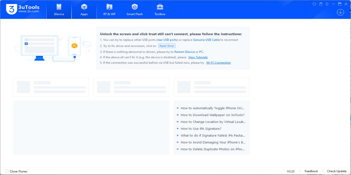 3utools for Mac截图3