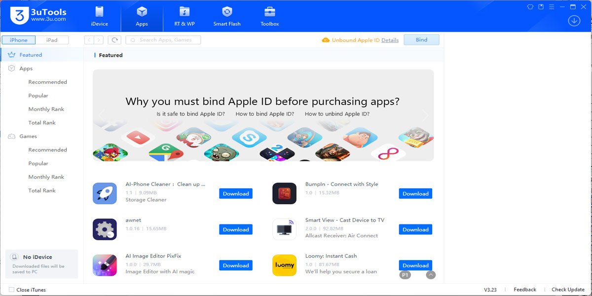 3utools for Mac截图2