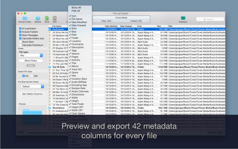 File list Export Mac���԰��ͼ0