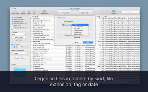 File list Export Mac���԰��ͼ1