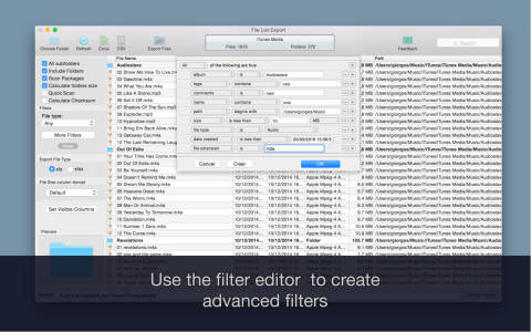 File list Export Mac���԰��ͼ3