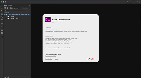Adobe Dreamweaver 2021 For Mac电脑版截图1