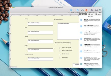 Touch Forms Pro for Mac电脑版截图1