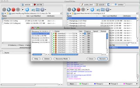 CrossFTP For Mac���԰��ͼ1