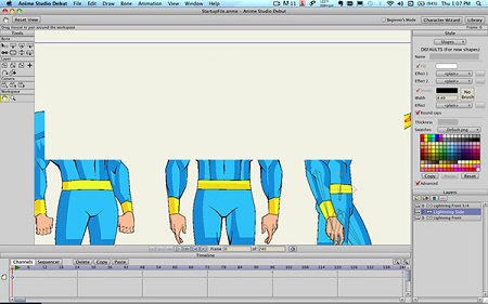 二维动画软件Smith Micro Moho Pro(Anime Studio) for Mac截图1
