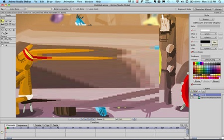二维动画软件Smith Micro Moho Pro(Anime Studio) for Mac截图0