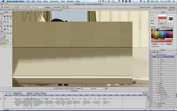 二维动画软件Smith Micro Moho Pro(Anime Studio) for Mac截图2