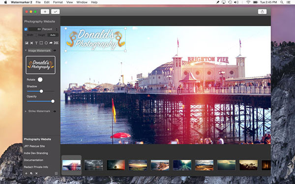 Watermarker+ for Mac截图1