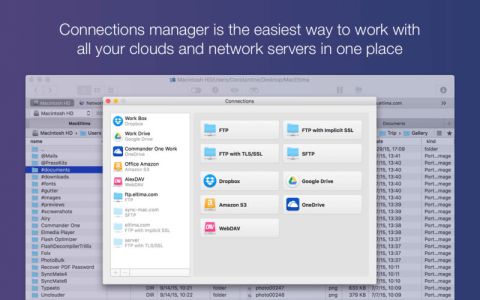 Commander One PRO for Mac官方版截图2
