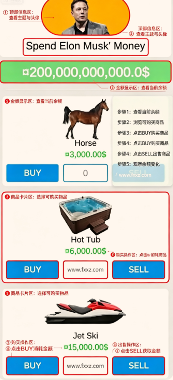 埃隆模拟器花掉马斯克的钱手游安卓版 埃隆模拟器花掉马斯克的钱手游安卓版