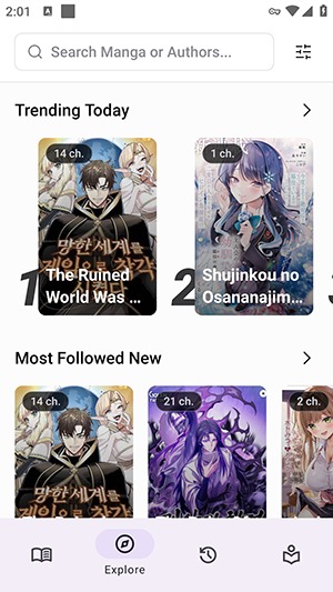 MangaTime漫画追踪器安卓版 MangaTime漫画追踪器安卓版