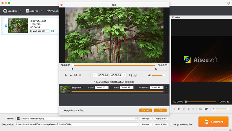 Aiseesoft Mac Video Converter Ultimate全能转换工具 Aiseesoft Mac Video Converter Ultimate全能转换工具