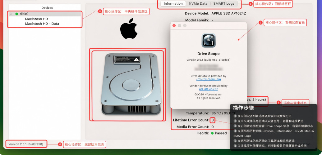 Micromat Drive Scope for Mac
