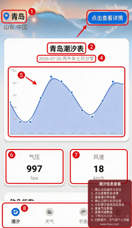 钓鱼潮汐表app官方版 钓鱼潮汐表app官方版