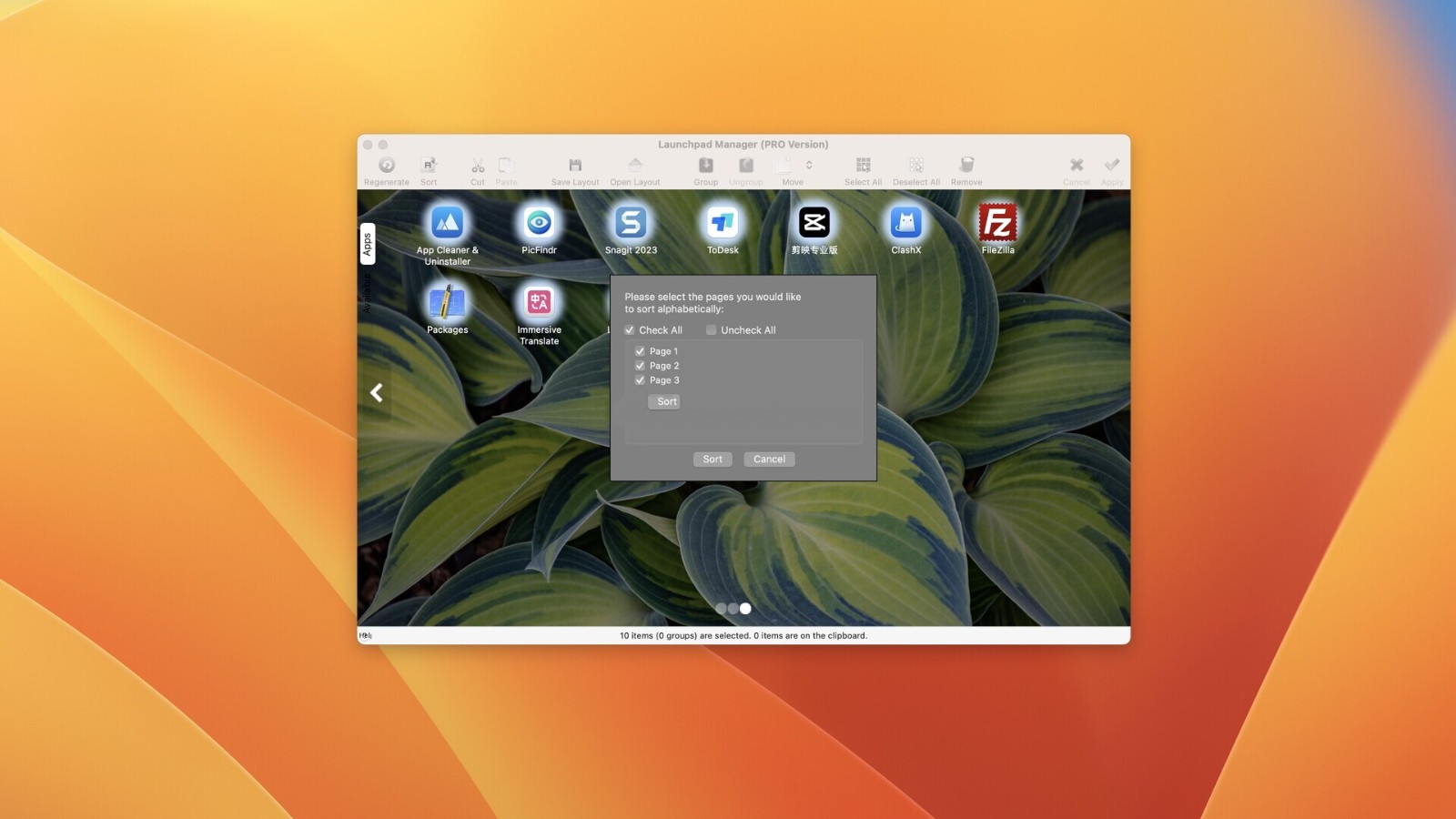 Launchpad Manager for Mac(启动台管理工具) Launchpad Manager for Mac(启动台管理工具)