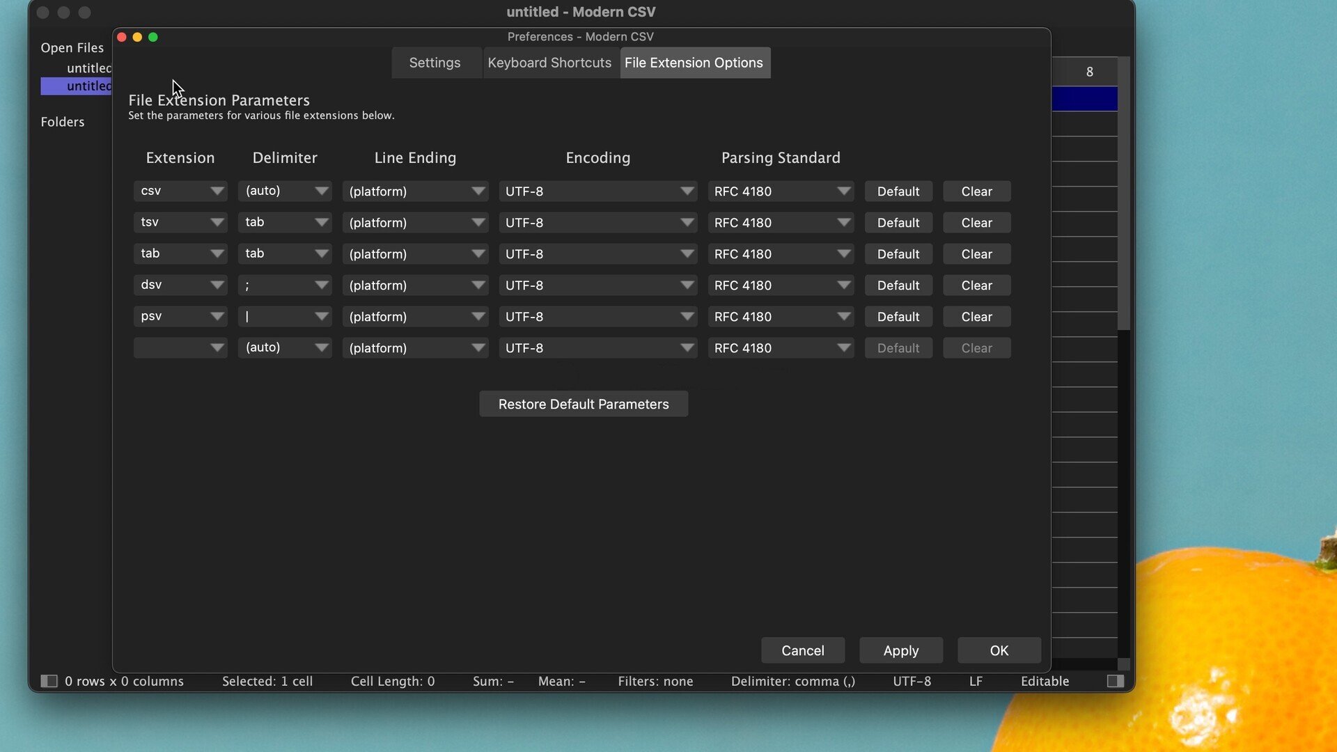 Modern CSV for Mac苹果电脑版截图3