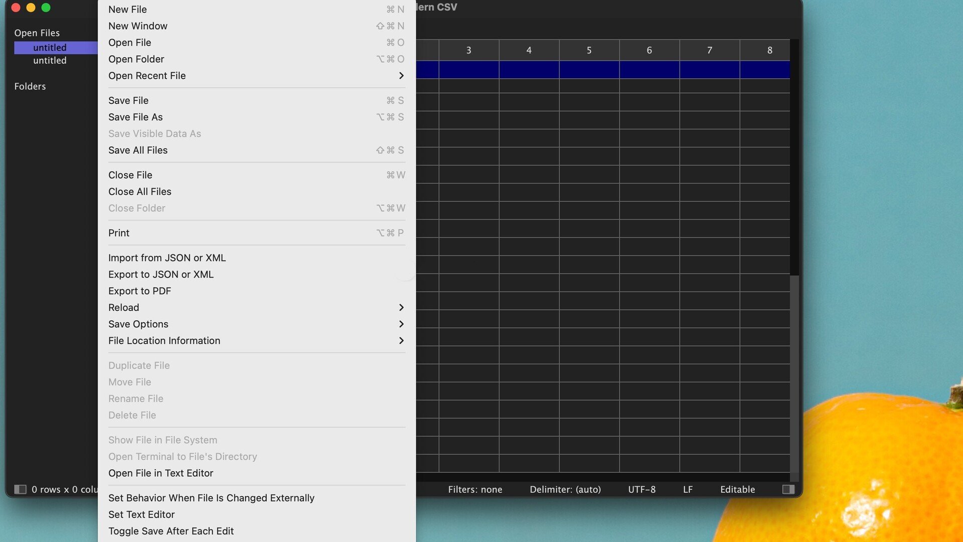 Modern CSV for Mac苹果电脑版截图2