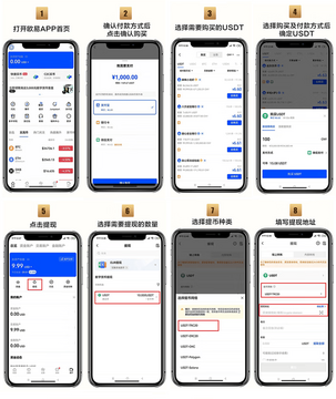 数字货币USDT交易所app下载 教程步骤图,手机安装流程 无水印