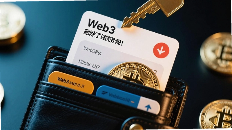 Web3钱包私钥助记词 区块链 宣传图