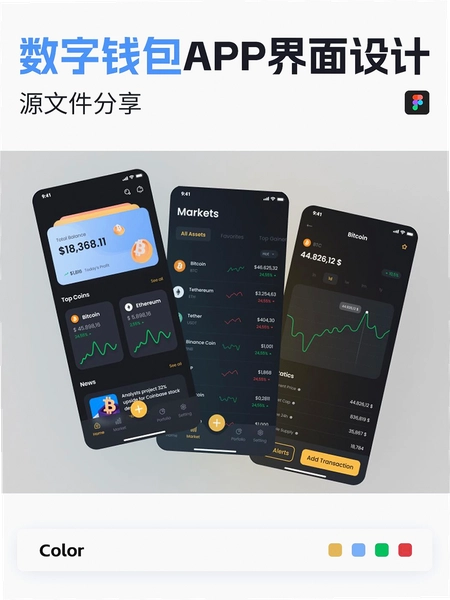 2026年钱包APP排行榜介绍 数字钱包APP合集 色彩丰富 无水印 宣传图
