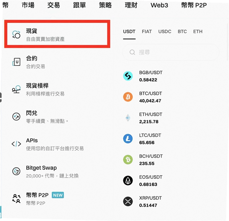 Bitget交易所具体介绍 功能界面图,Bitget交易所相关