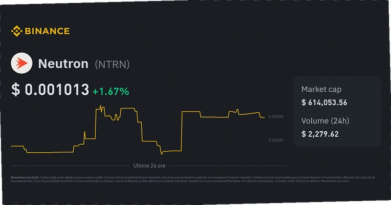 Neutron NTRN币 价格 介绍 宣传图 色彩丰富 无水印