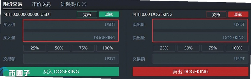 DOGEKING钱包购买步骤,关键词必须包含DOGEKING,与新手买币流程对应