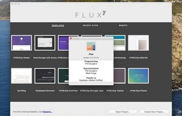 Flux For Mac(网页设计工具) Flux For Mac(网页设计工具)