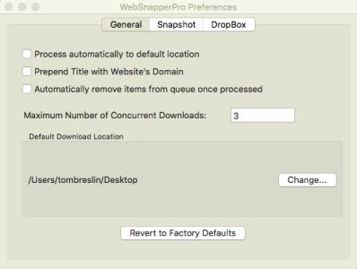 WebSnapperPro mac版(网页快速捕捉工具)截图2