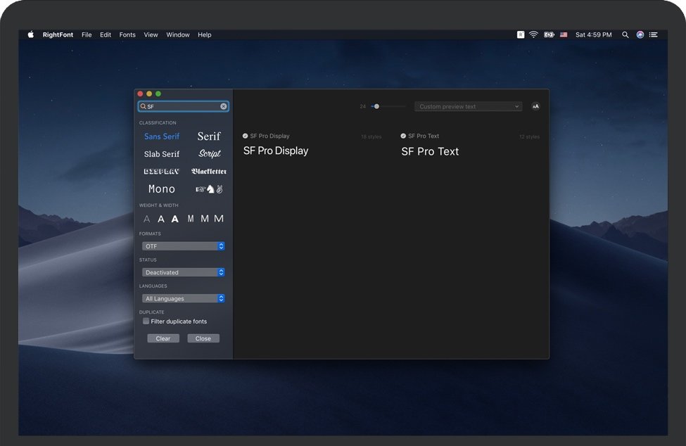 RightFont for Mac�ٷ����ͼ4