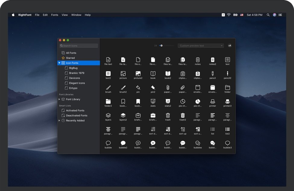 RightFont for Mac�ٷ����ͼ2