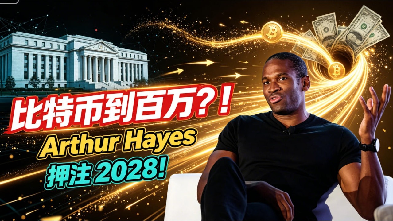 Arthur Hayes ���ر�2026��100����Ԫ ��� �ؼ������ߣ�ɫ�ɷḻ ��ˮӡ ����ͼ