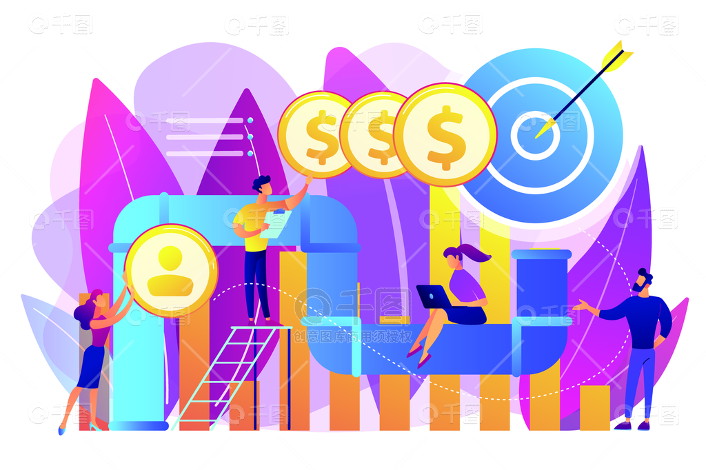 AE币投资前景 宣传图,色彩丰富 无水印