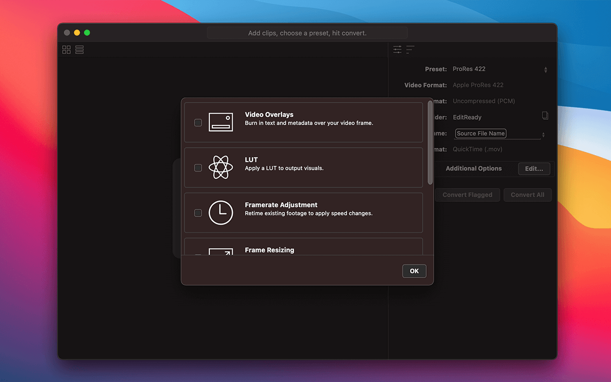 EditReady for Mac电脑版截图1