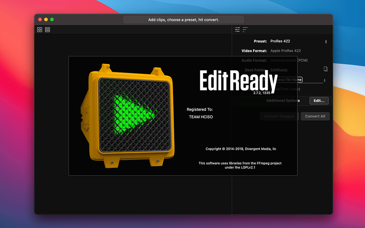 EditReady for Mac电脑版截图3