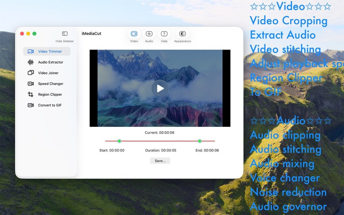 iMediaCut for Mac(视频剪辑工具)截图1