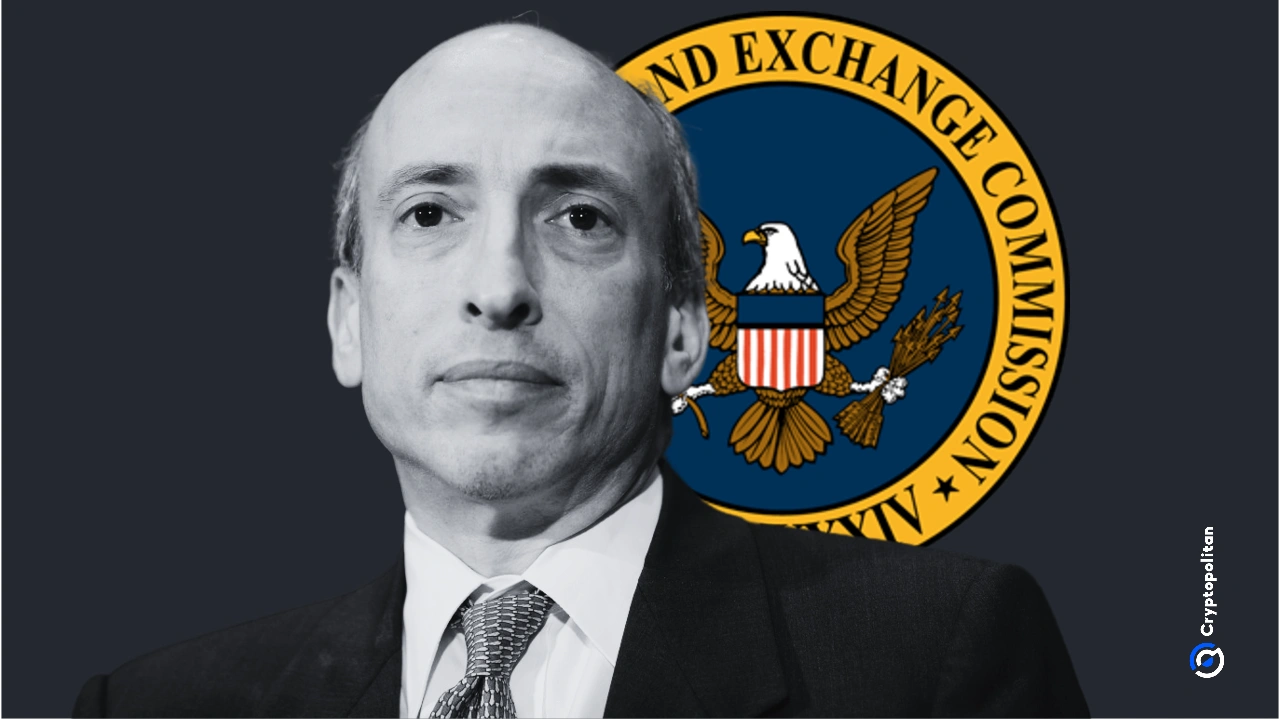 2026 SEC 加密 监管 新规 Gary Gensler,关键词包含Gary Gensler加密执法,宣传图,色采丰富无水印
