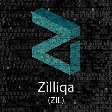 ZIL币发行总量多少?210亿分配图,色彩丰富 无水印 示意图片