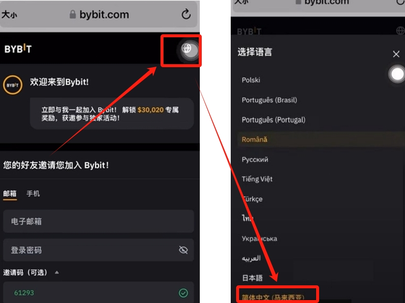 ByBit注册遇到地区限制提示,关键词ByBit中国注册不了,截图 高清晰