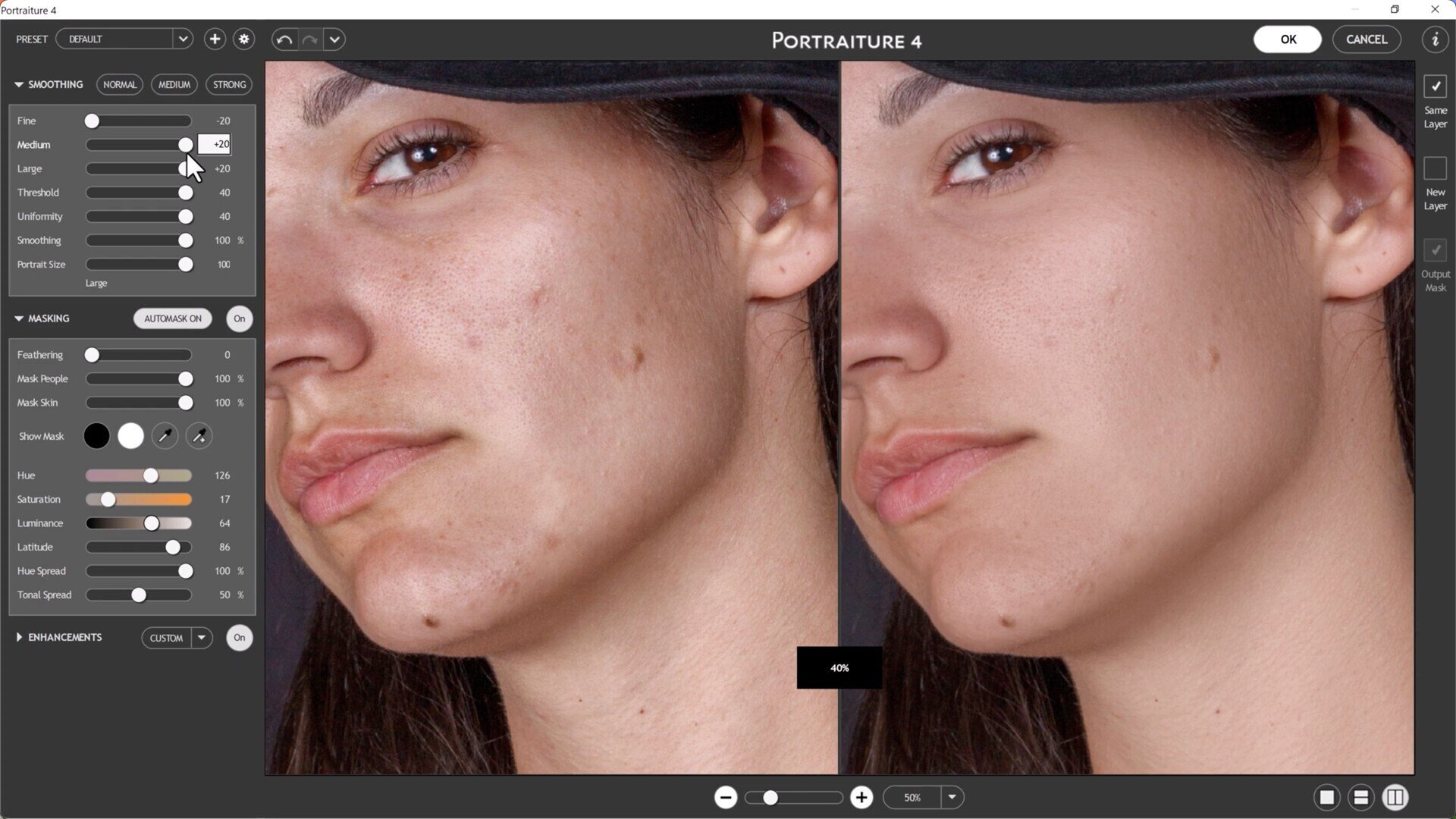 LR滤镜插件Imagenomic Portraiture 4 for lightroom Mac直装版截图2