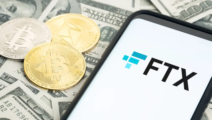 FTX持仓影响数字货币市场,FTX,色彩丰富 无水印 宣传图