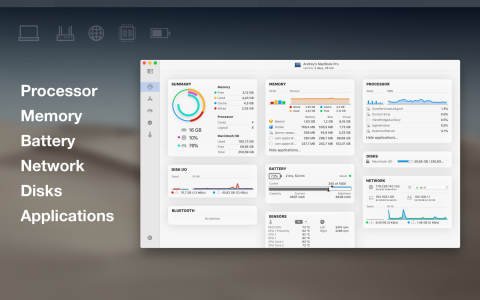 iStatistica Pro for Mac(系统监控工具)截图2