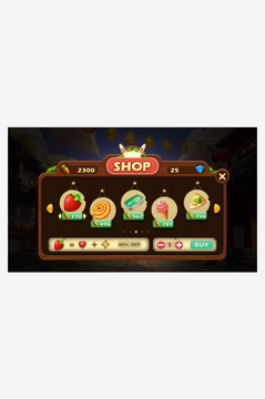 Highstreet游戏内购物界面,Highstreet,色彩丰富 无水印 宣传图