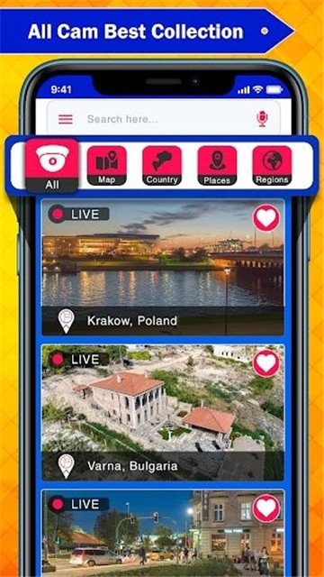 skyline全球实况摄像头app官方版v4.8.1安卓版截图0